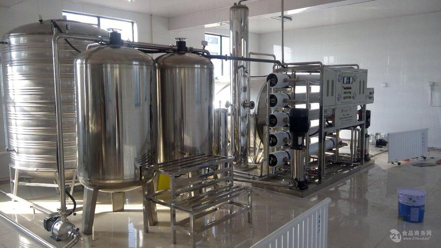 酒厂用水处理设备白酒勾兑用纯水设备5t单级反渗透自动